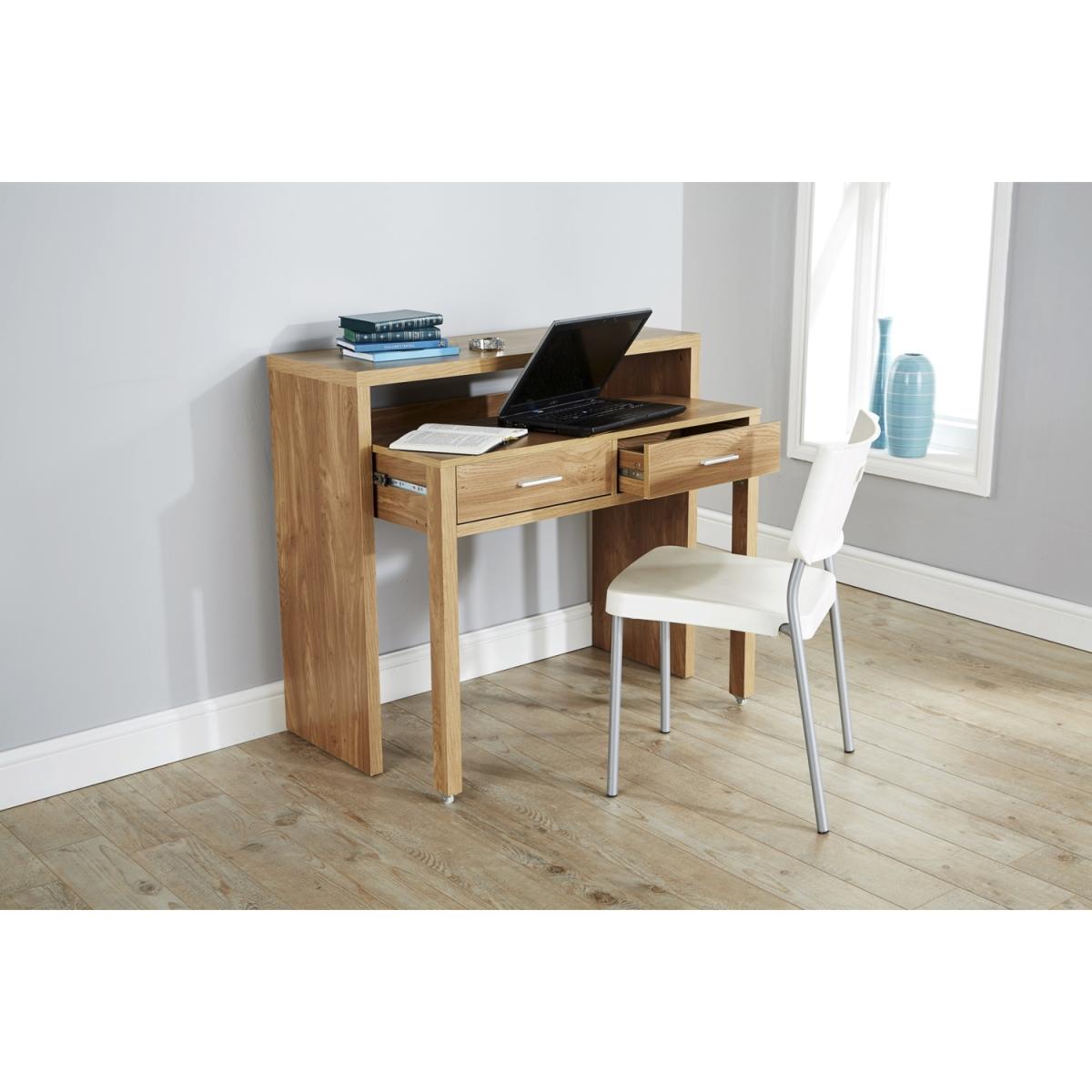 Regis Extending Console Desk - Black – image 13