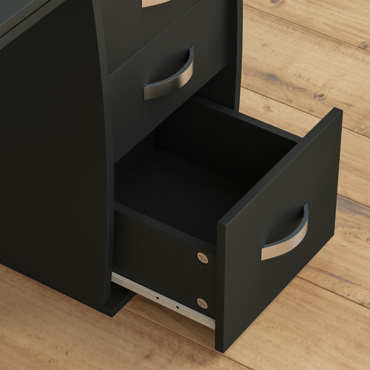 Otley 3 Drawer Computer Desk - Pine – image 11