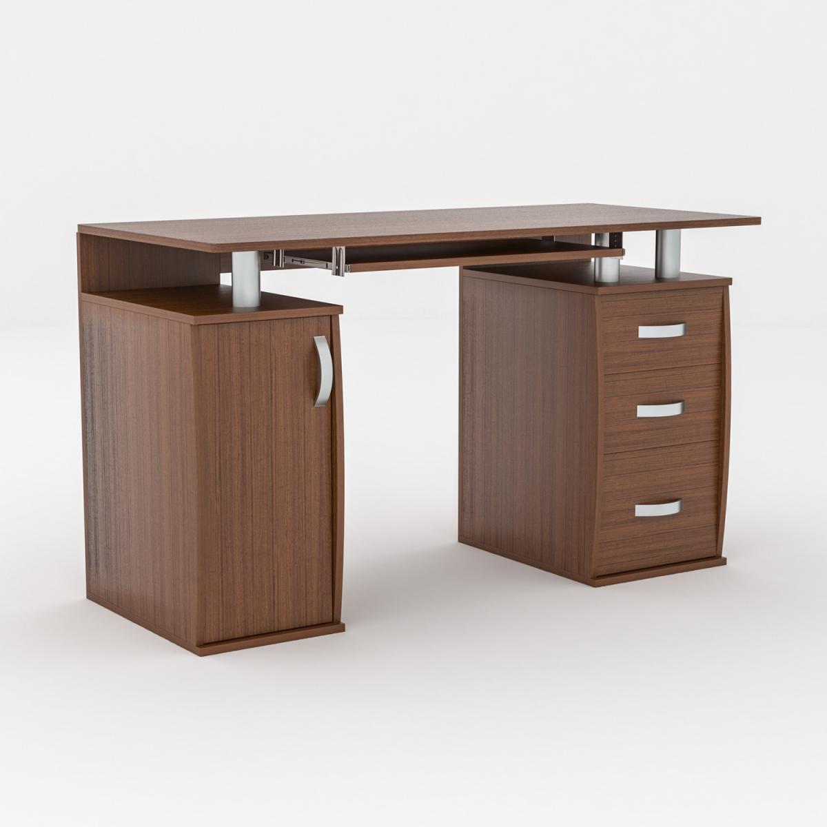 Otley 3 Drawer Computer Desk - Pine – image 15