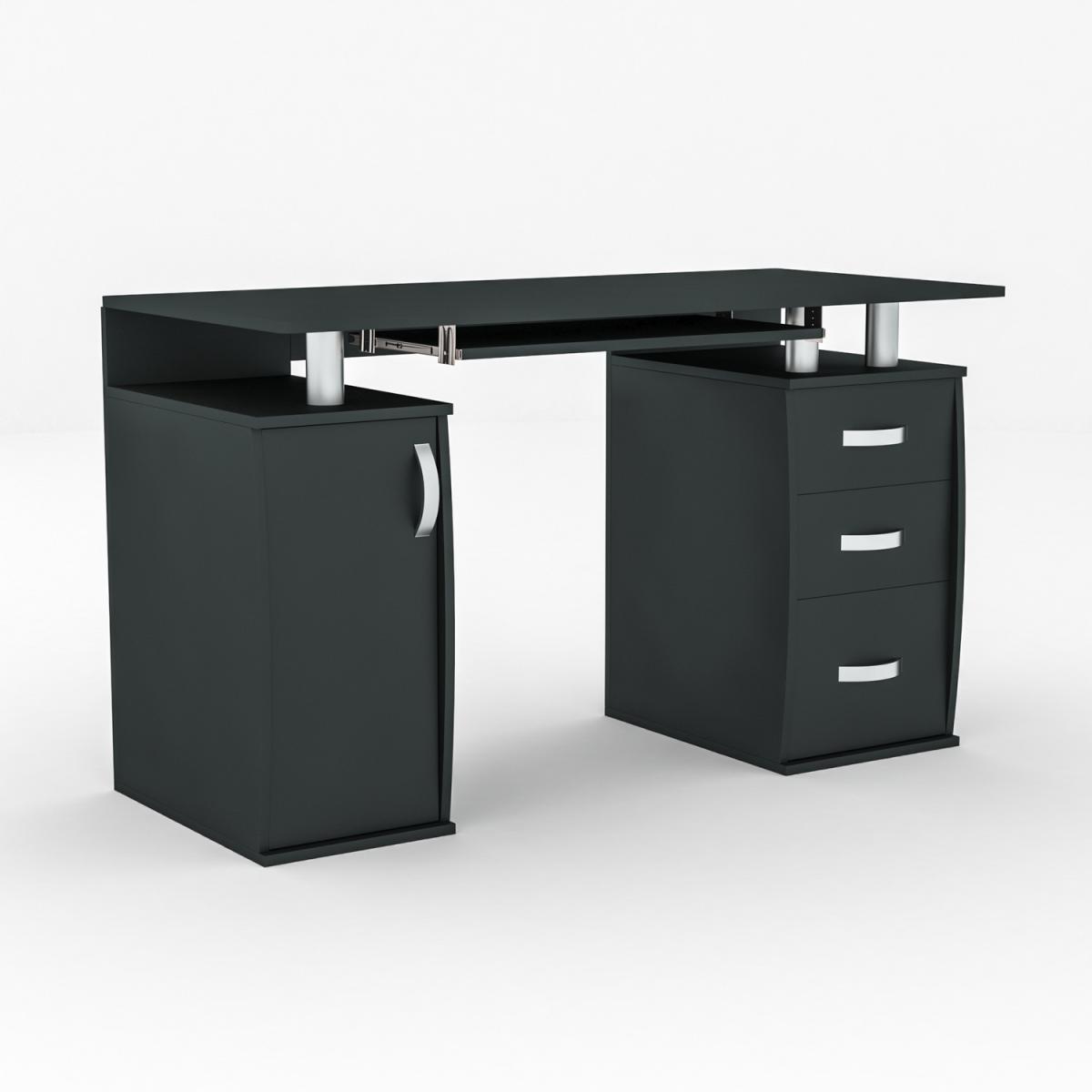Otley 3 Drawer Computer Desk - Pine – image 7