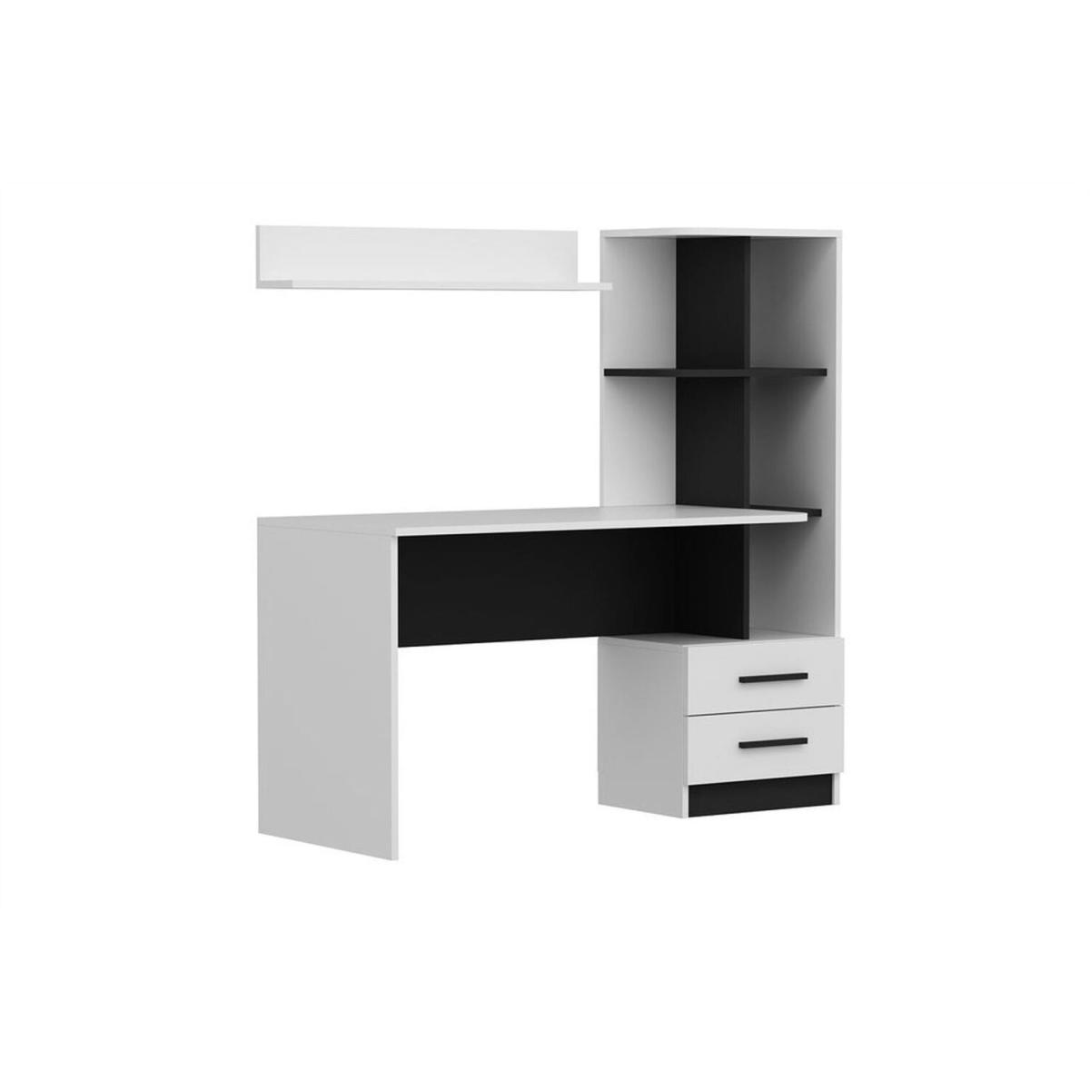 Alaska Computer Desk - Black & White – image 4