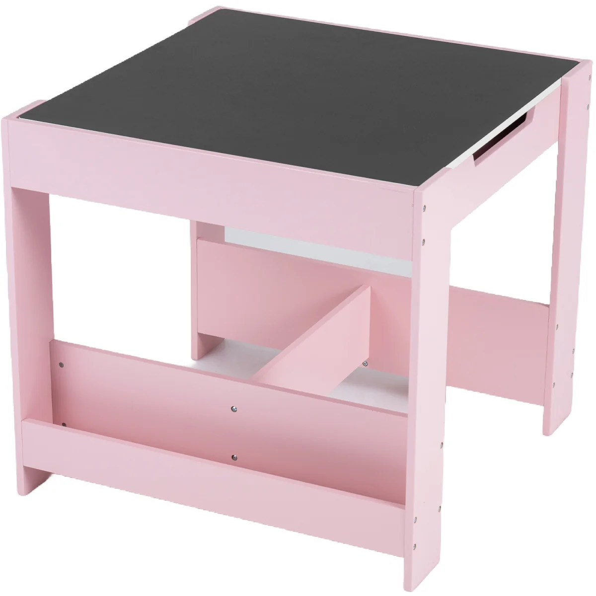 Toddler Wooden Activity Desk - Pink – image 6