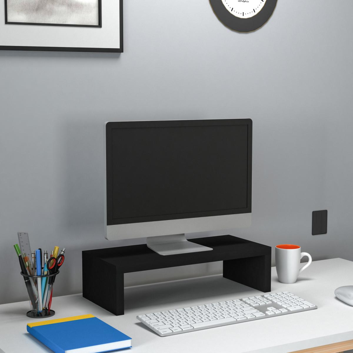 Thea Monitor Riser PC Stand - Black – image 2