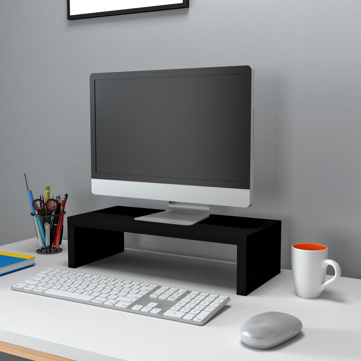 Thea Monitor Riser PC Stand - Black – image 4