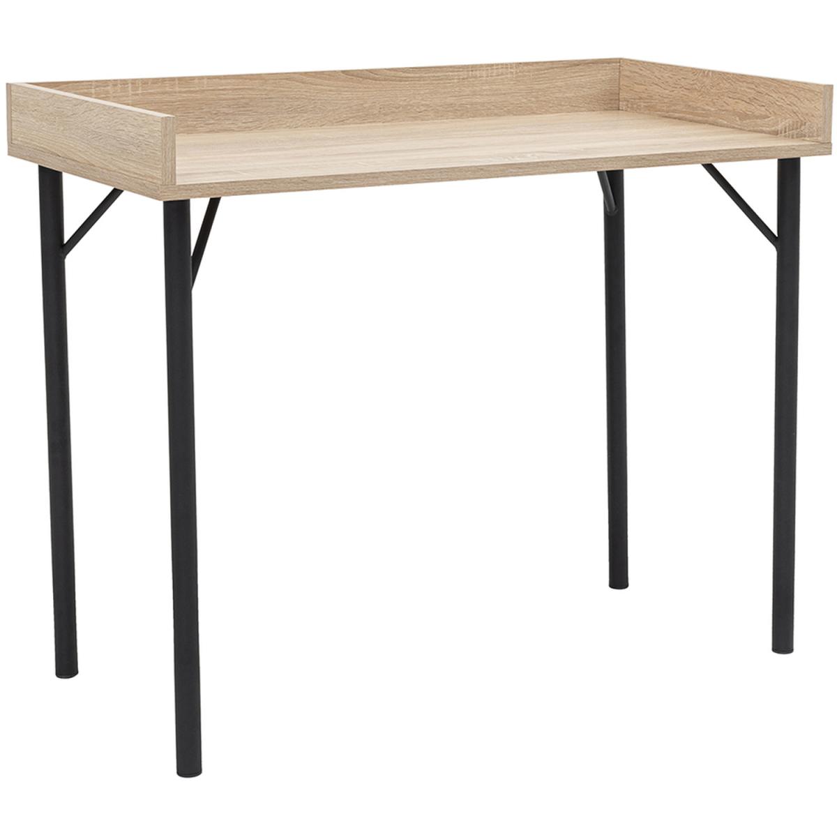 Loft Home Computer Desk - Oak – image 2