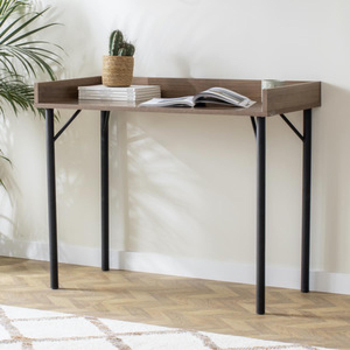 Loft Home Computer Desk - Oak – image 13