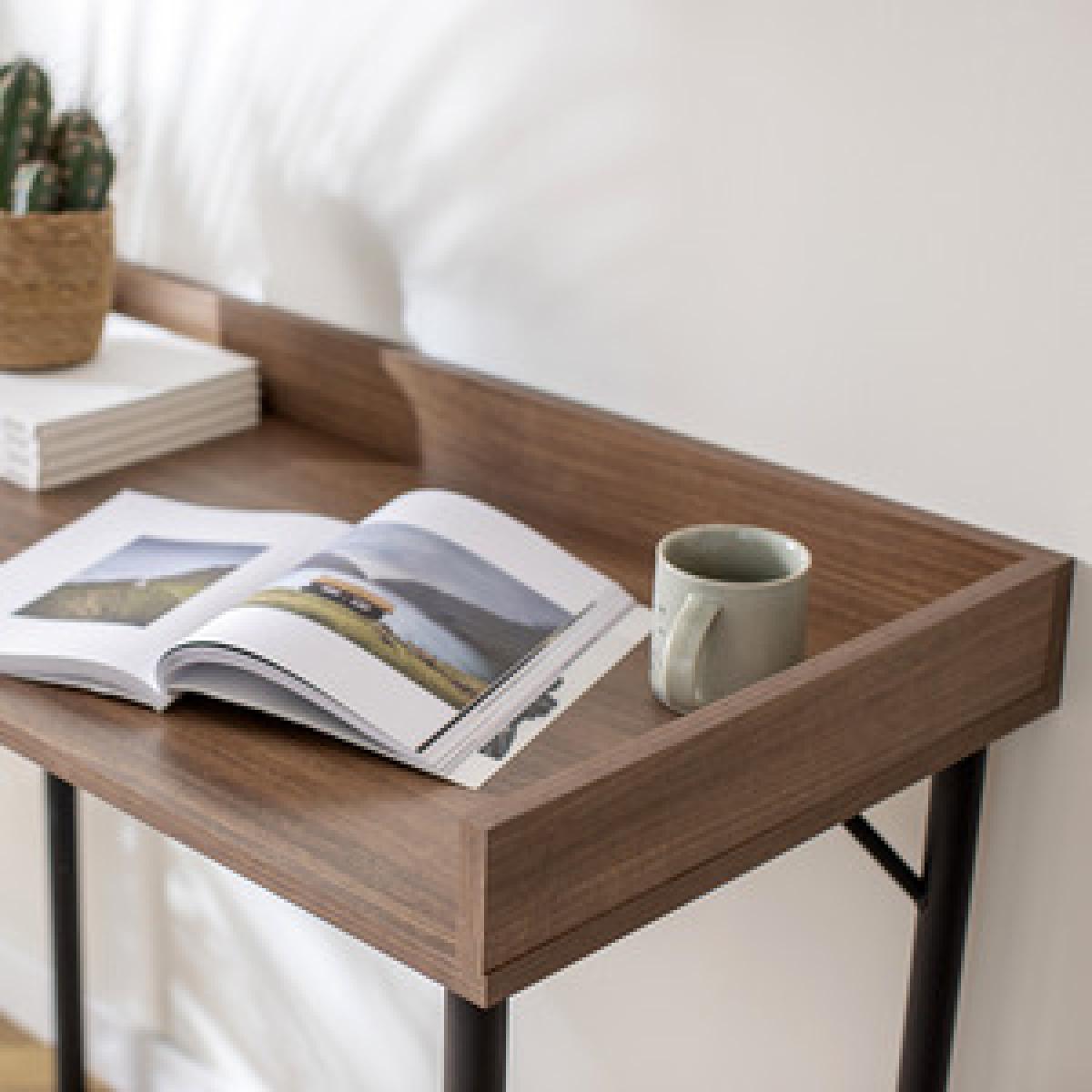 Loft Home Computer Desk - Oak – image 15