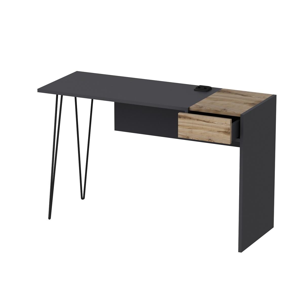 Candy Computer Desk - Grey – image 3