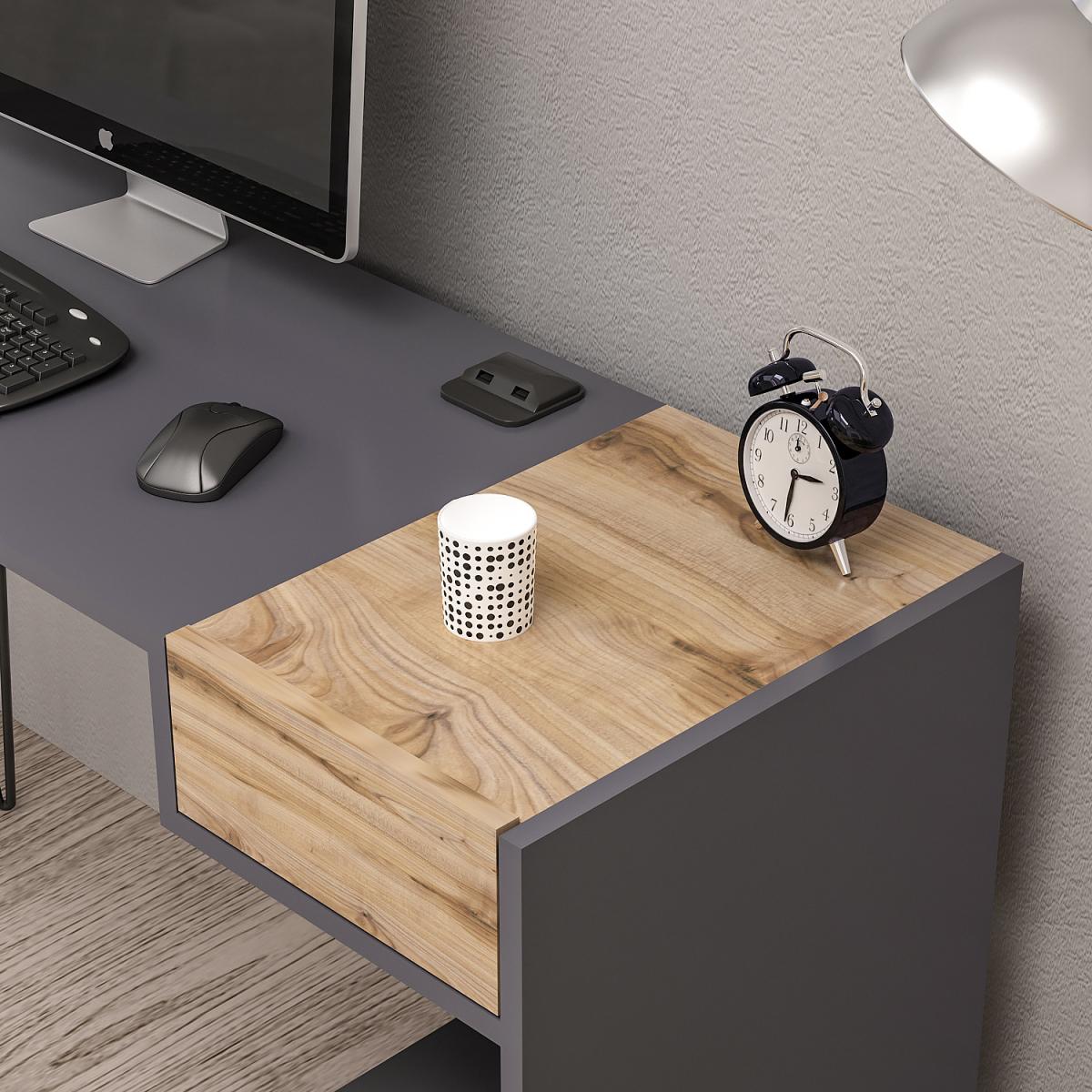 Candy Computer Desk - Grey – image 4