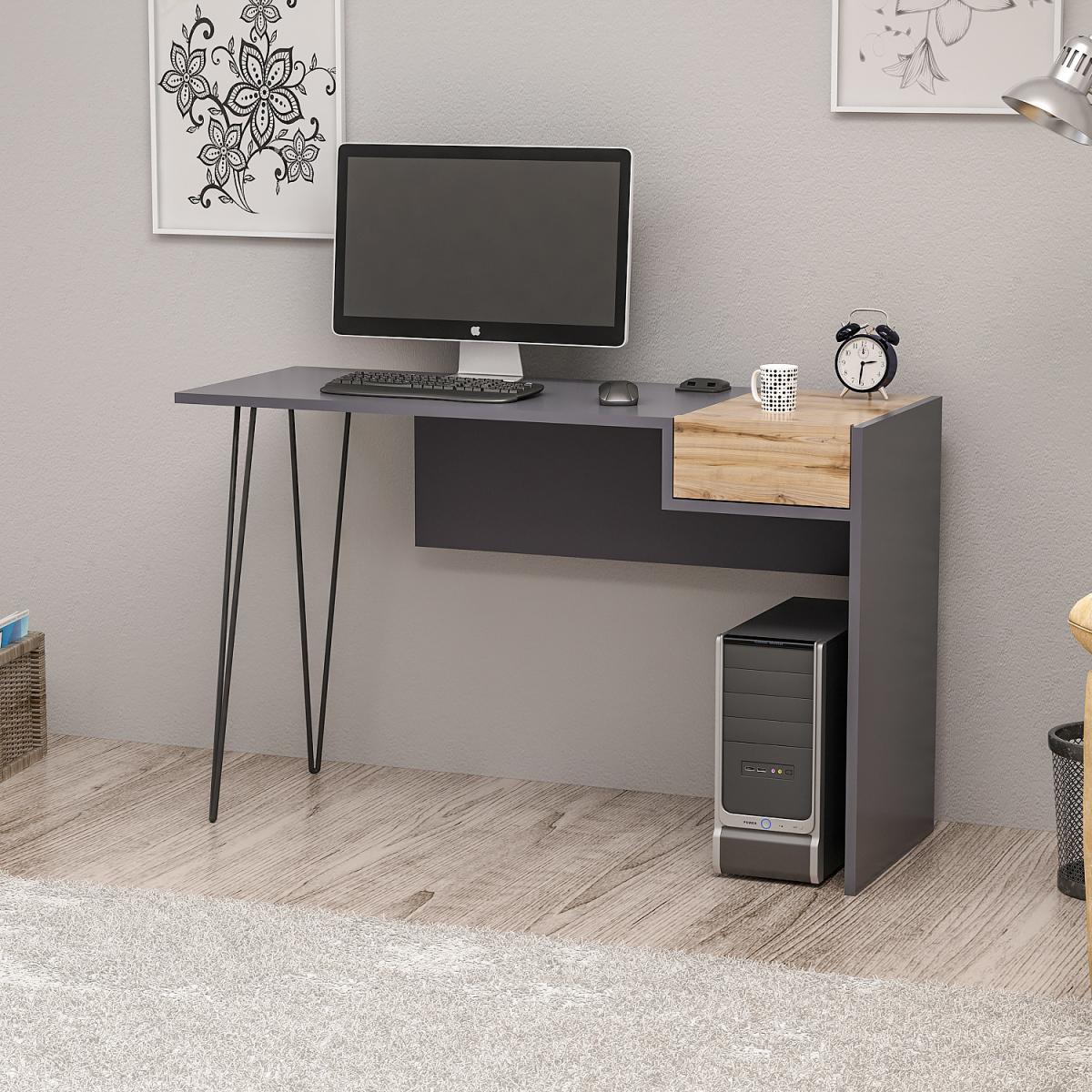 Candy Computer Desk - Grey – image 5