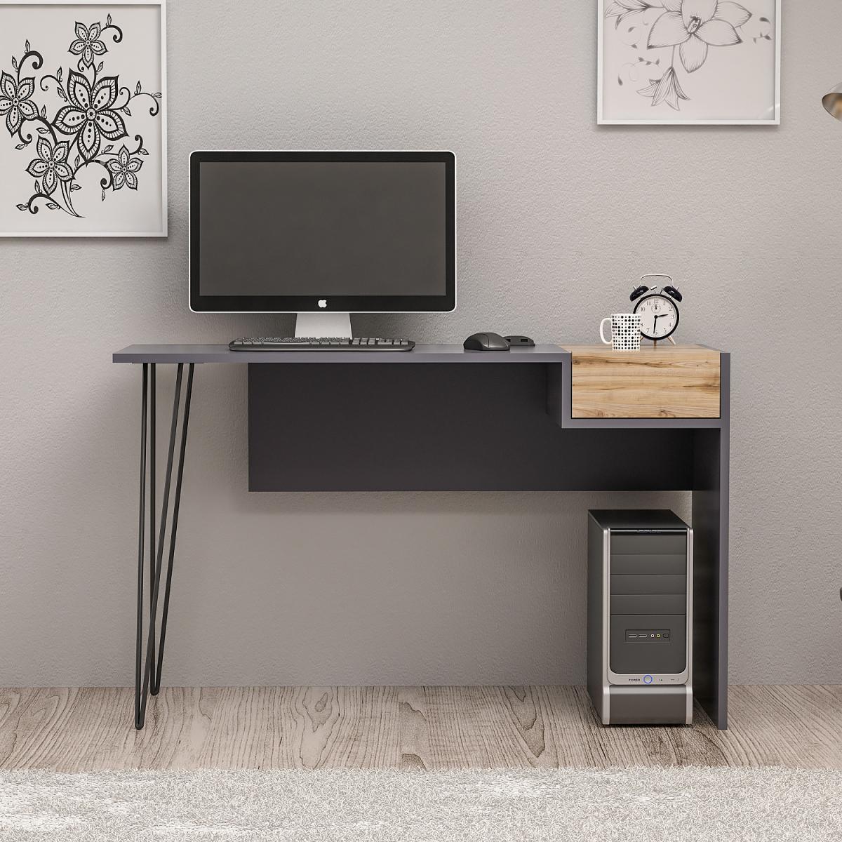 Candy Computer Desk - Grey – image 6