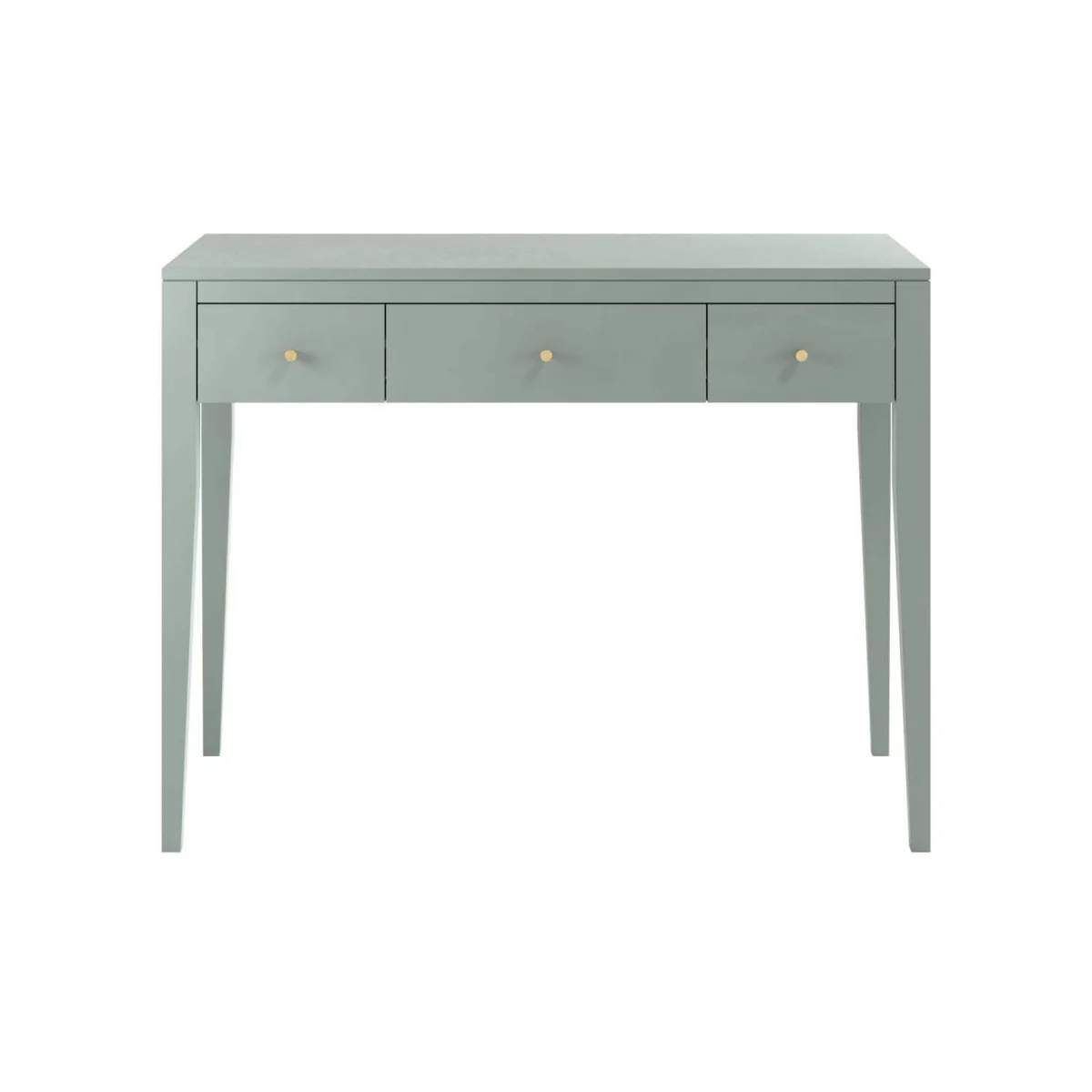 Cordoba 3 Drawer Desk Pigeon Wood Grain - Grey – image 2
