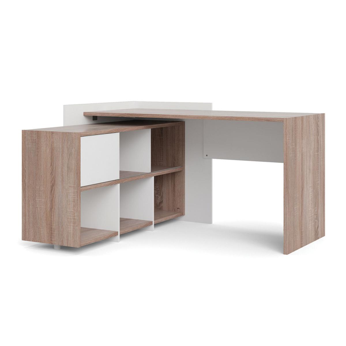 Function Plus Unit Desk with Bookcase – image 2