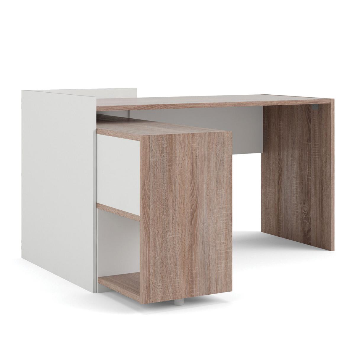 Function Plus Unit Desk with Bookcase – image 4