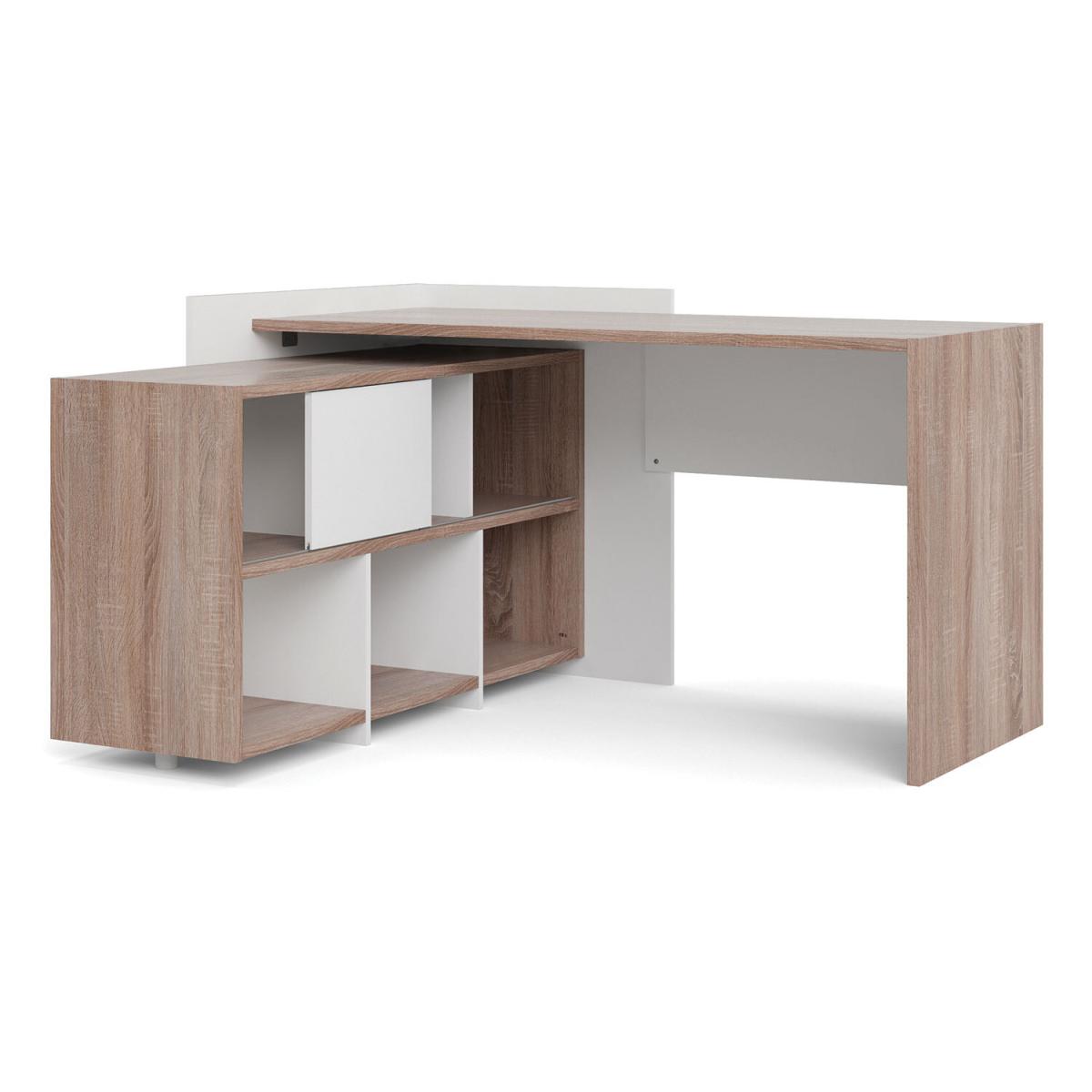 Function Plus Unit Desk with Bookcase – image 5