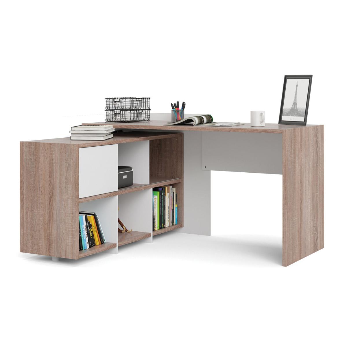 Function Plus Unit Desk with Bookcase – image 6