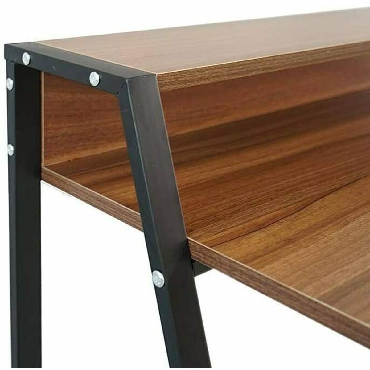 Neo Wooden Computer Desk - Black and Oak – image 4