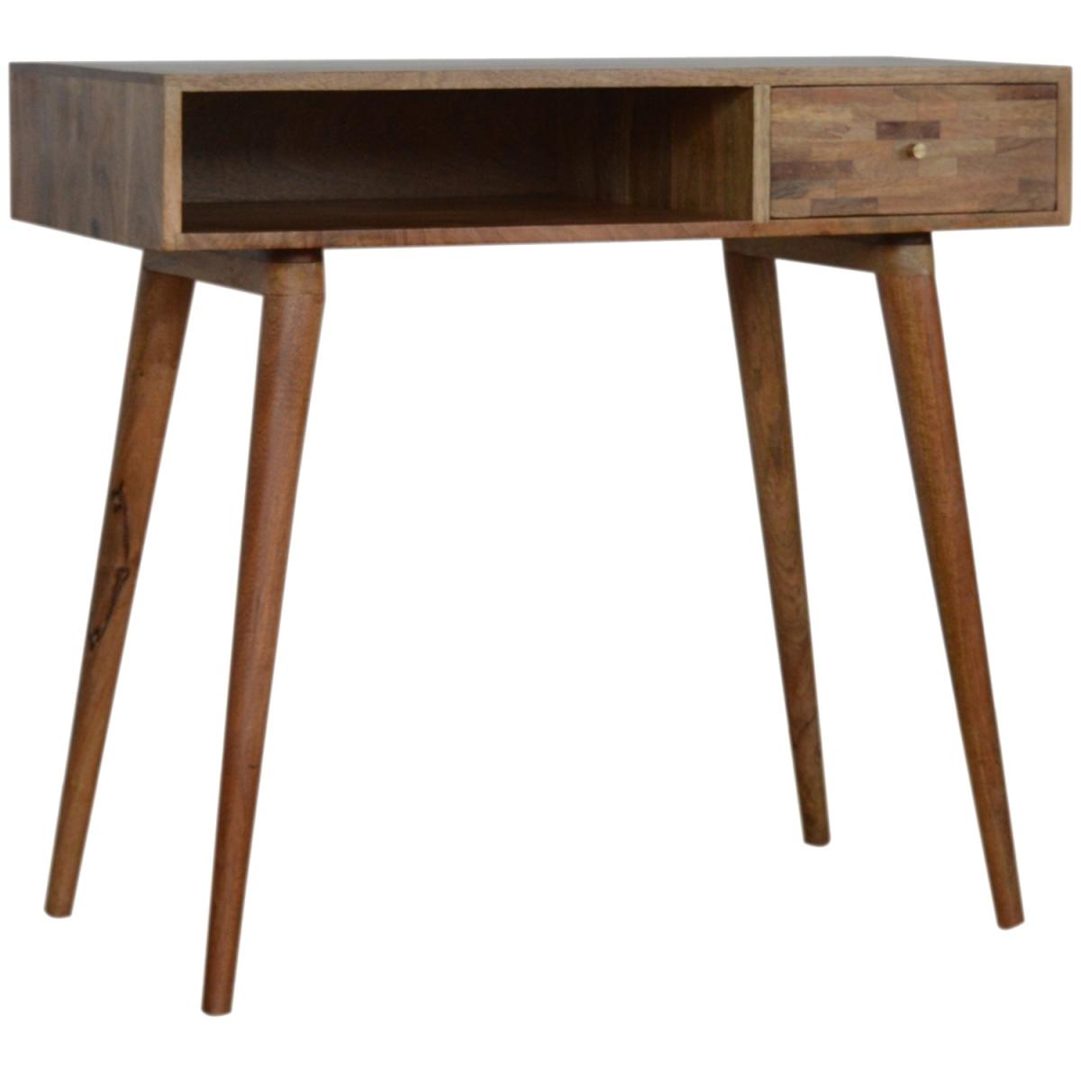 Mixed Oak-Ish Writing Desk - Brown – image 2