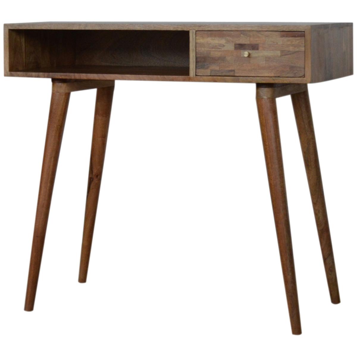 Mixed Oak-Ish Writing Desk - Brown – image 3