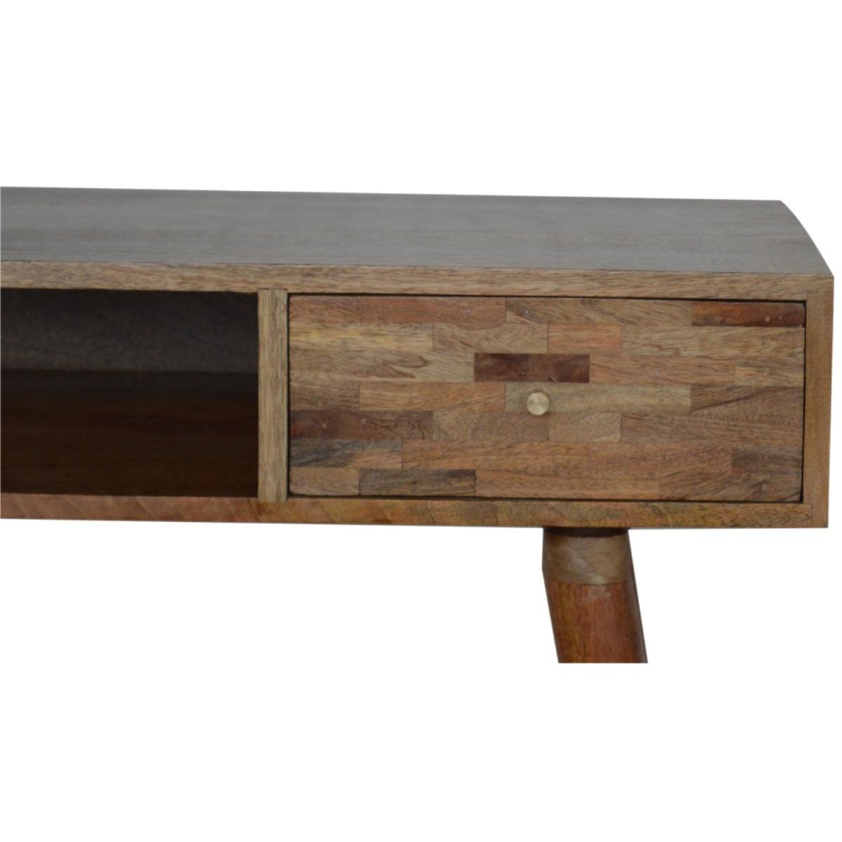 Mixed Oak-Ish Writing Desk - Brown – image 4