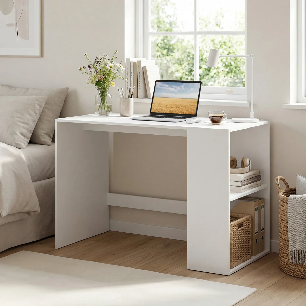 Modern Wooden Office Desk – image 5