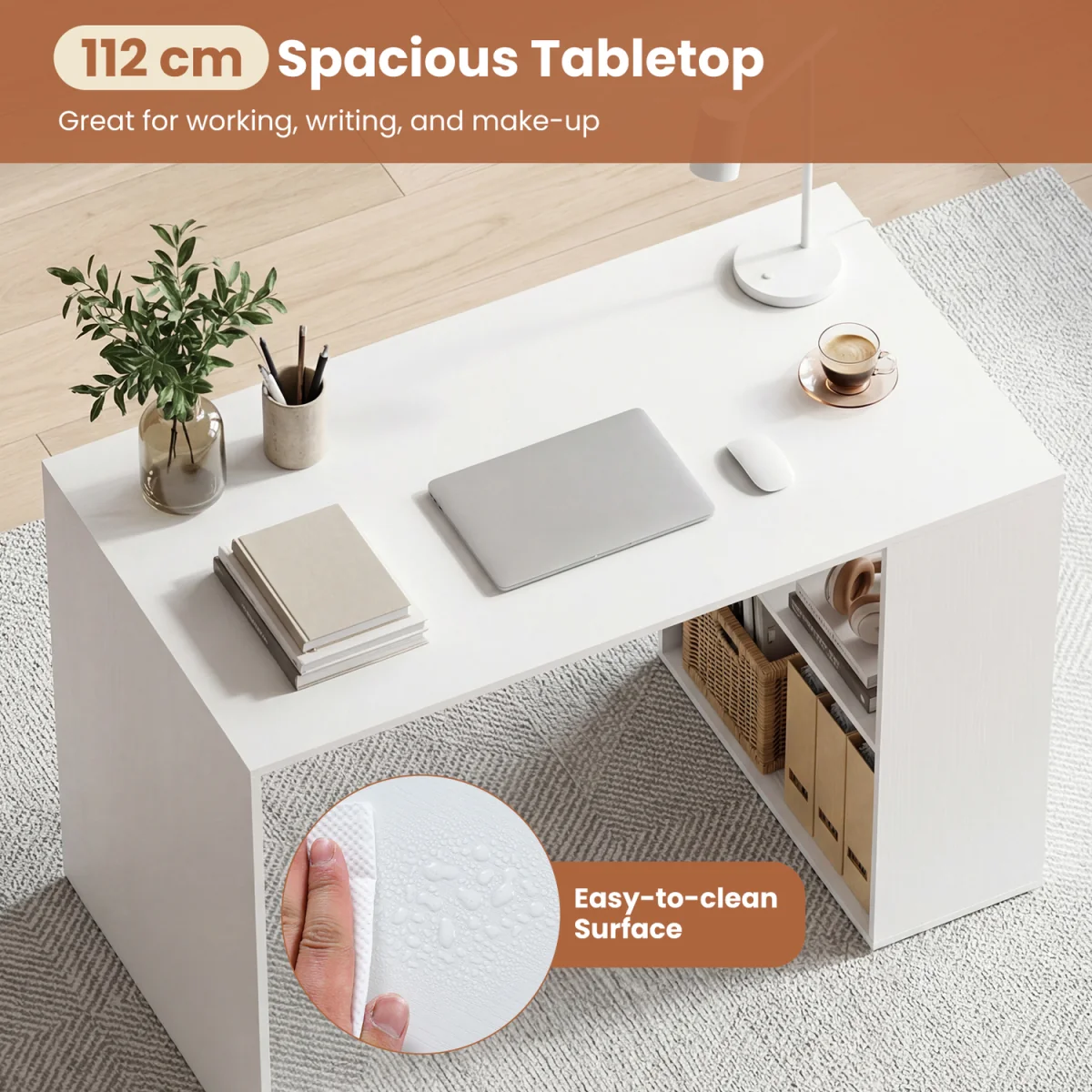 Modern Wooden Office Desk – image 8