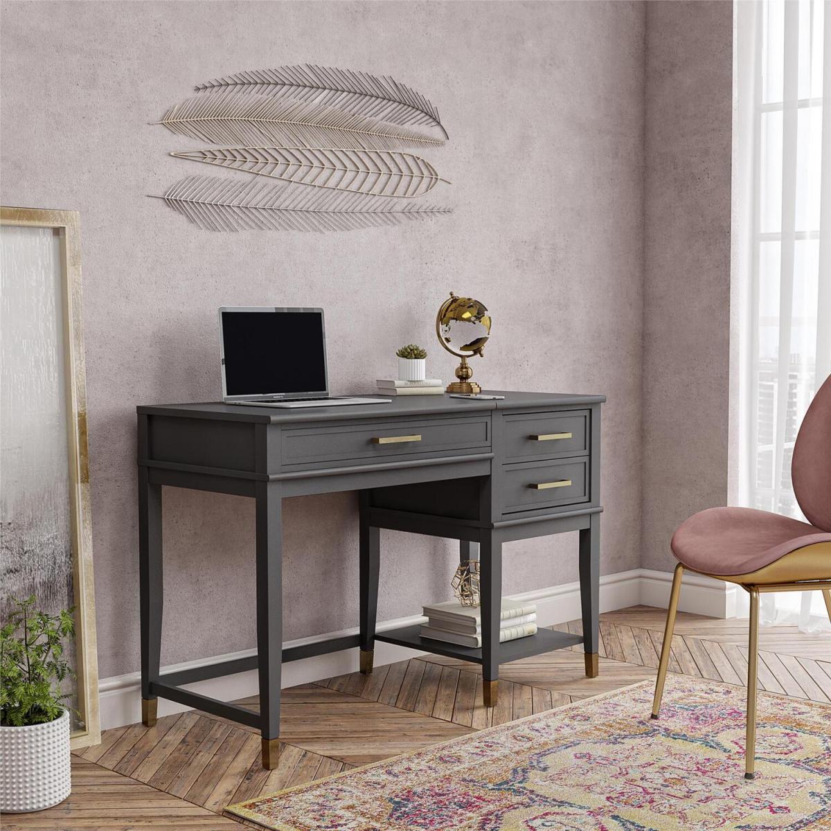 CL Westerleigh Lift-Top Desk - White – image 2