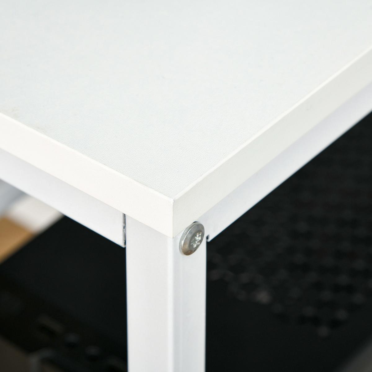 Computer Desk Writing Study Table - White – image 6