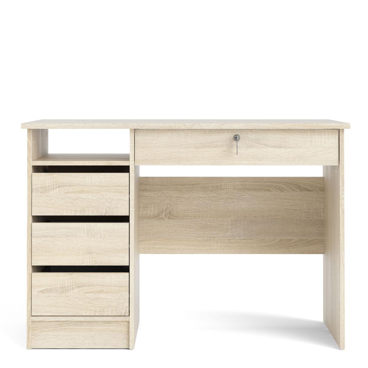 Handle-Free Function Plus Desk - Oak – image 3