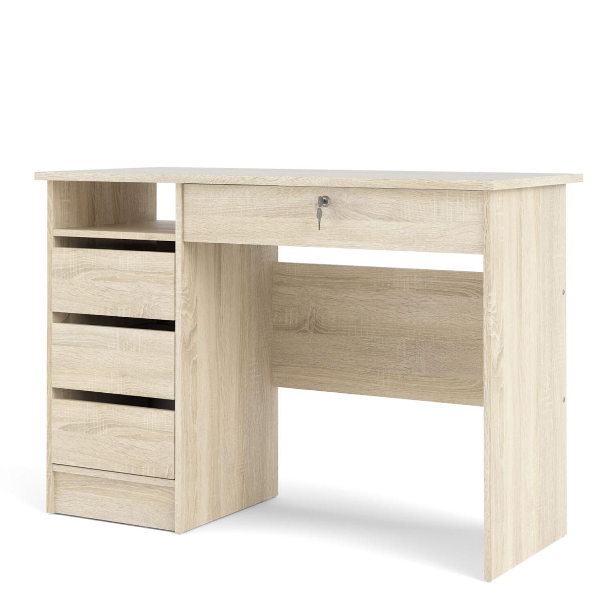 Handle-Free Function Plus Desk - Oak – image 4