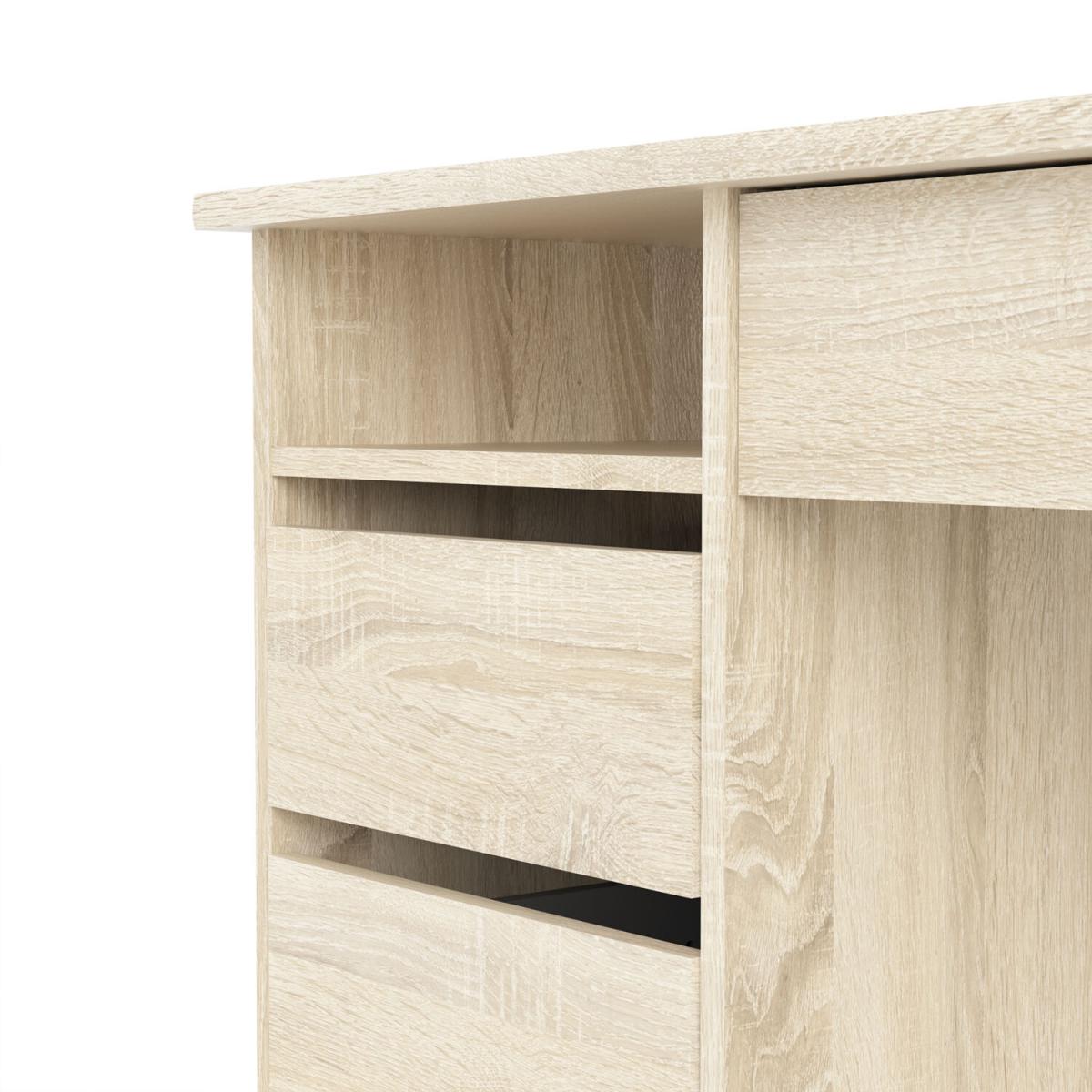 Handle-Free Function Plus Desk - Oak – image 8