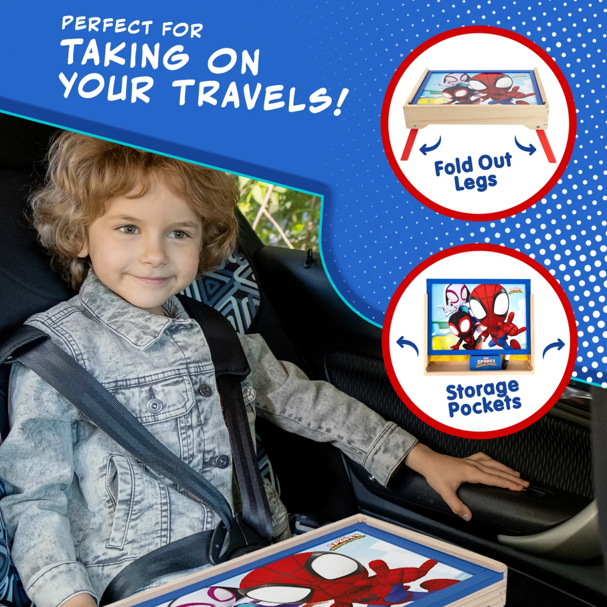 Marvel Spidey Transforming Vehicle Playset - 17-Piece 2-in-1 Spidey Truck - Activity Desk – image 4