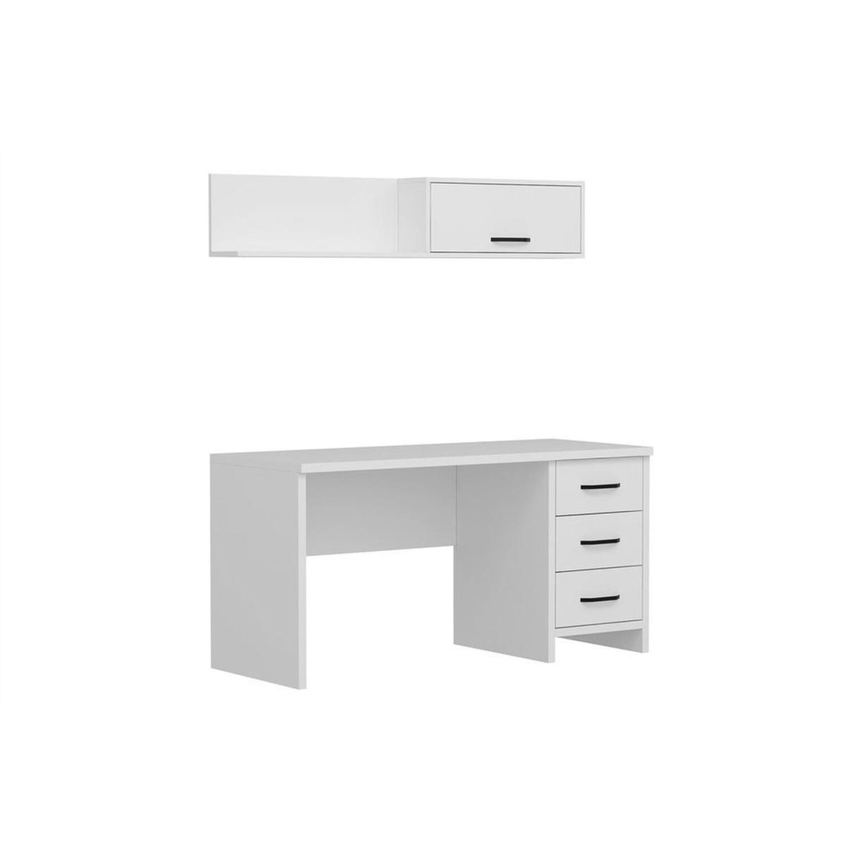Troy Computer Desk - White – image 4