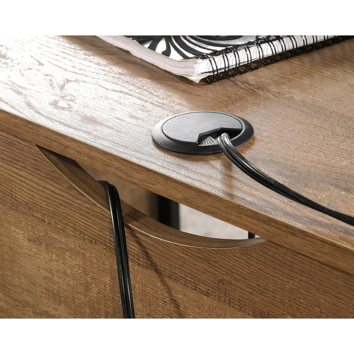 Stationmaster L-Shaped Desk - Etched Oak – image 8