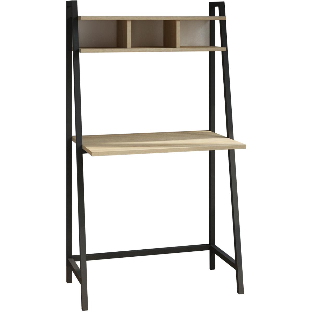 Ladder Style Computer Desk Oak - Oak – image 4