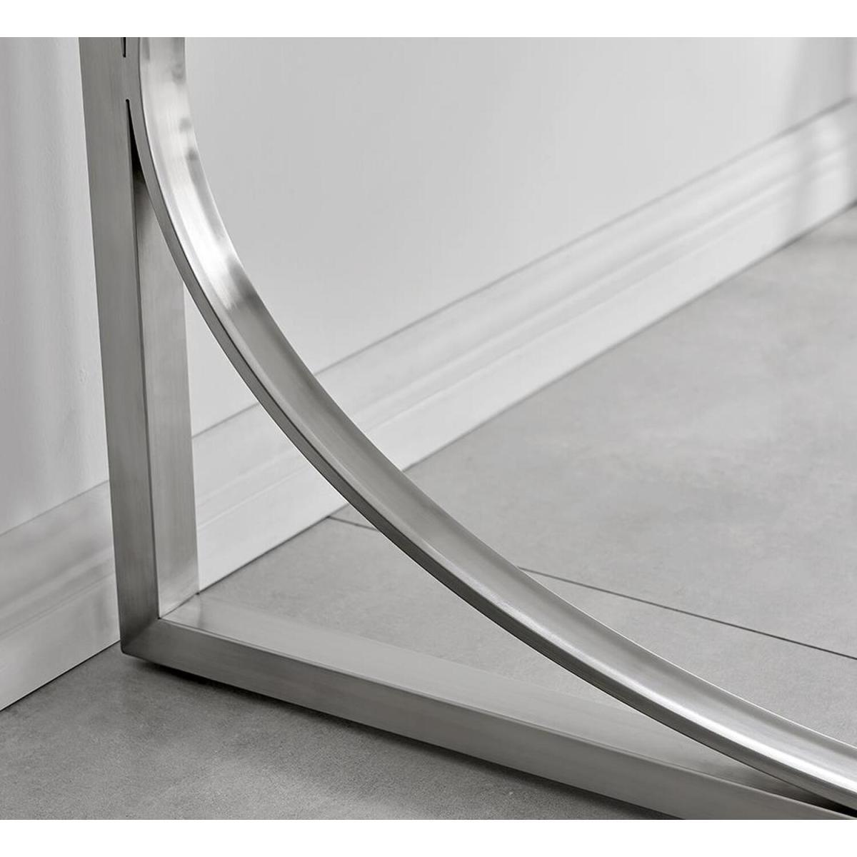 Valencia White High Gloss Office Desk Large - White – image 5