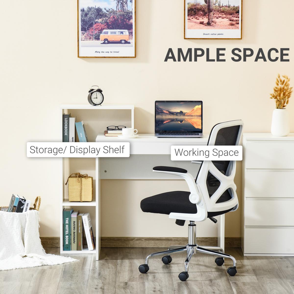 Compact Computer Desk - White – image 4