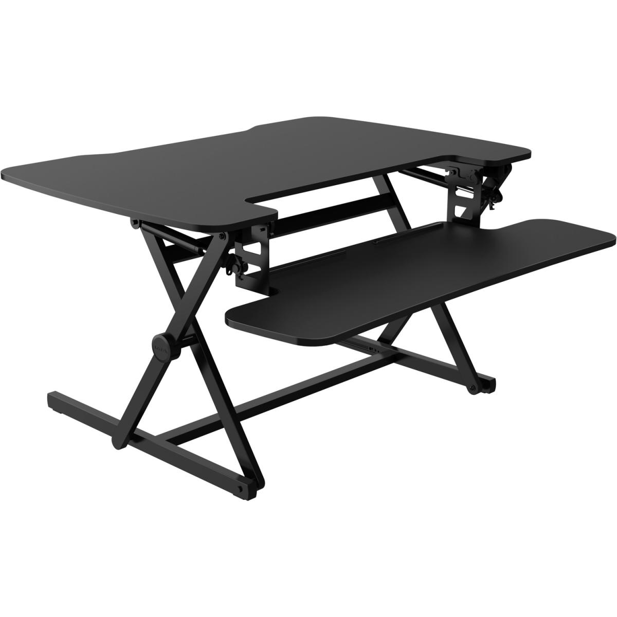 Alphason Height Adjustable Desktop - Black – image 3