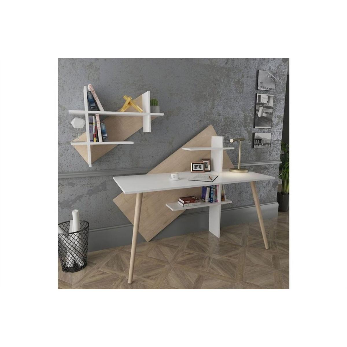 Rzgar Plus Computer Desk - Anthracite & Oak – image 3