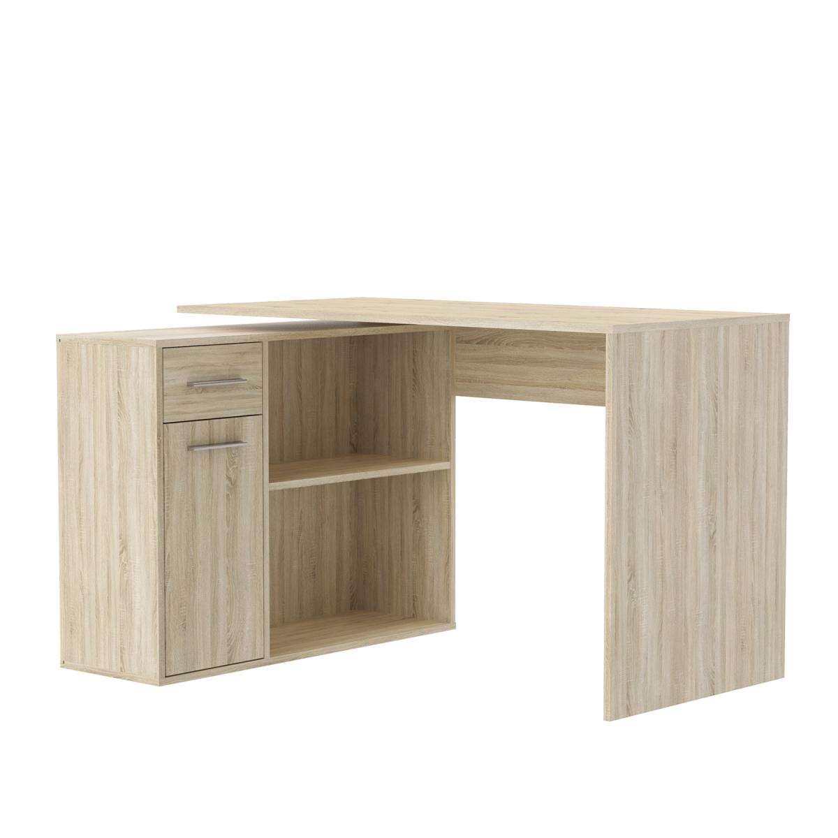 Link Office Desk - Light Oak – image 2