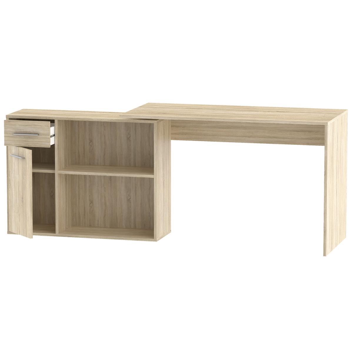 Link Office Desk - Light Oak – image 3