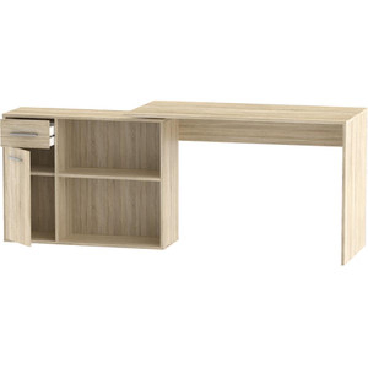 Link Office Desk - Light Oak – image 5