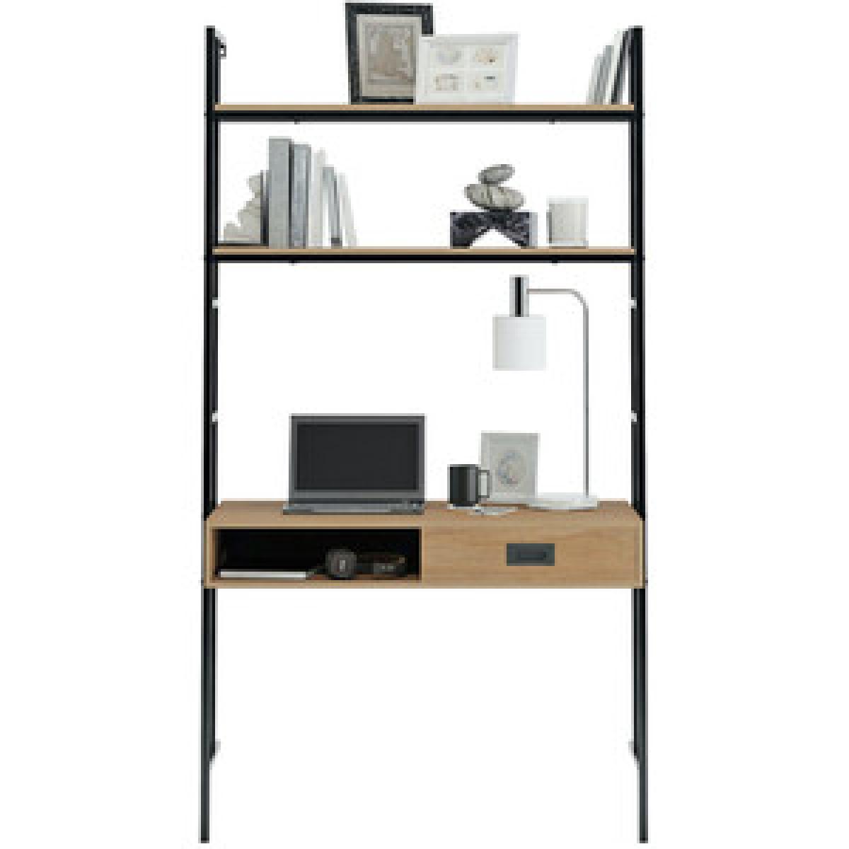 Hythe Wall Mounted Desk - Serene Walnut – image 4