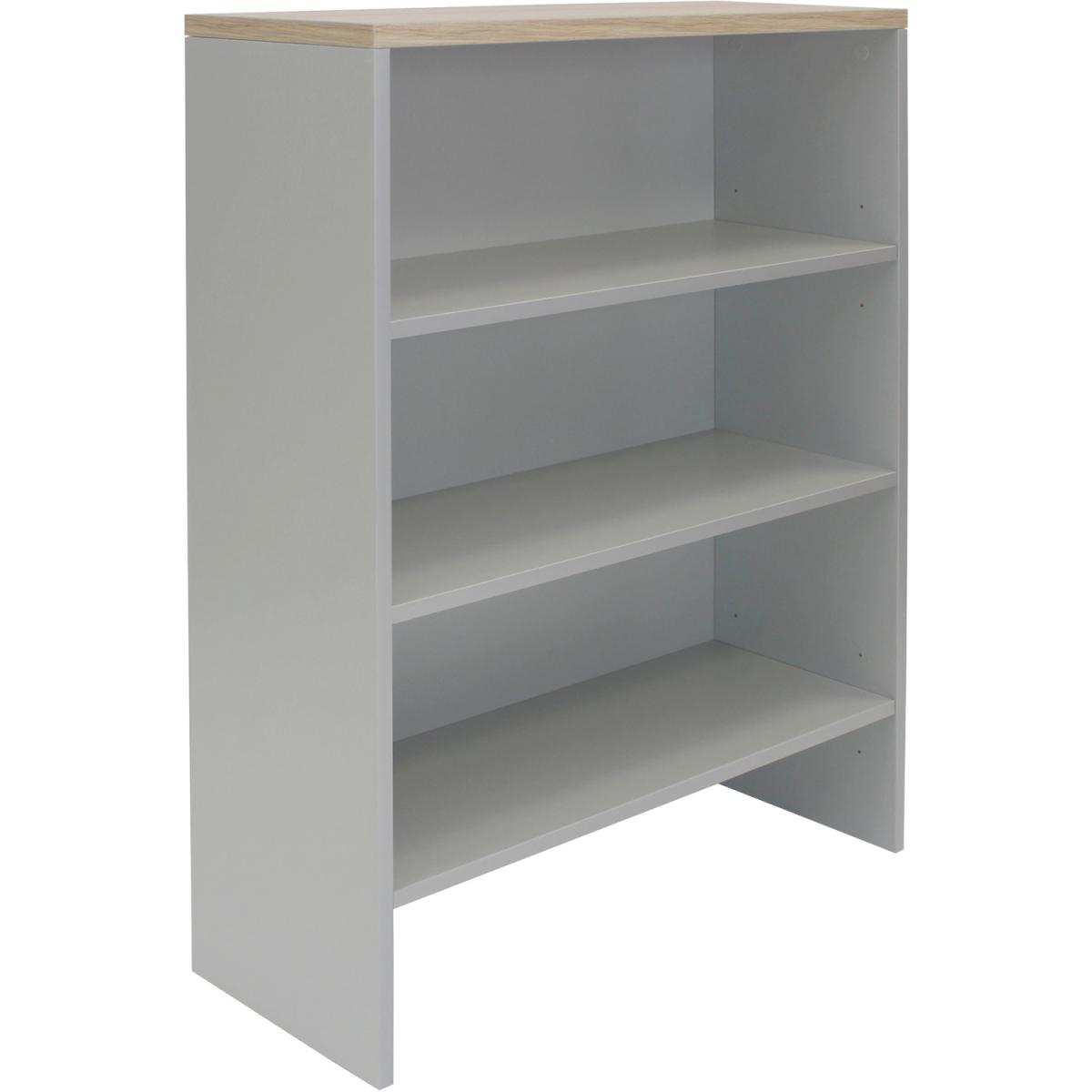 Layton Medium Desk with Surface Mounted Bookcase - Desk and Bookcase – image 3