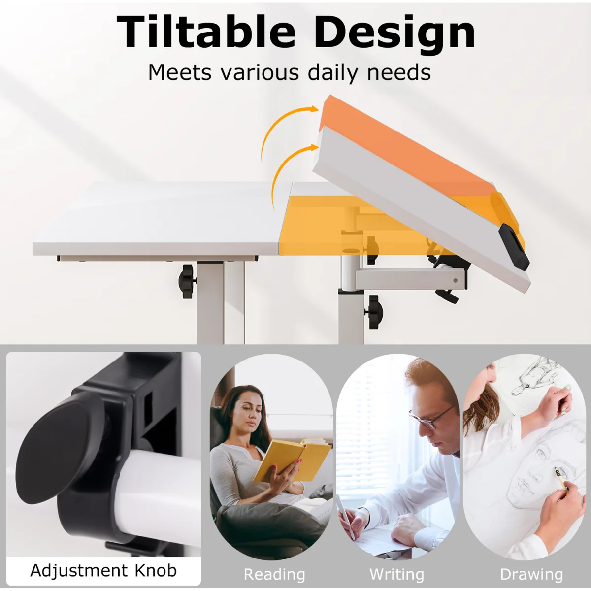 Flip Top Mobile Standing Desk – image 5