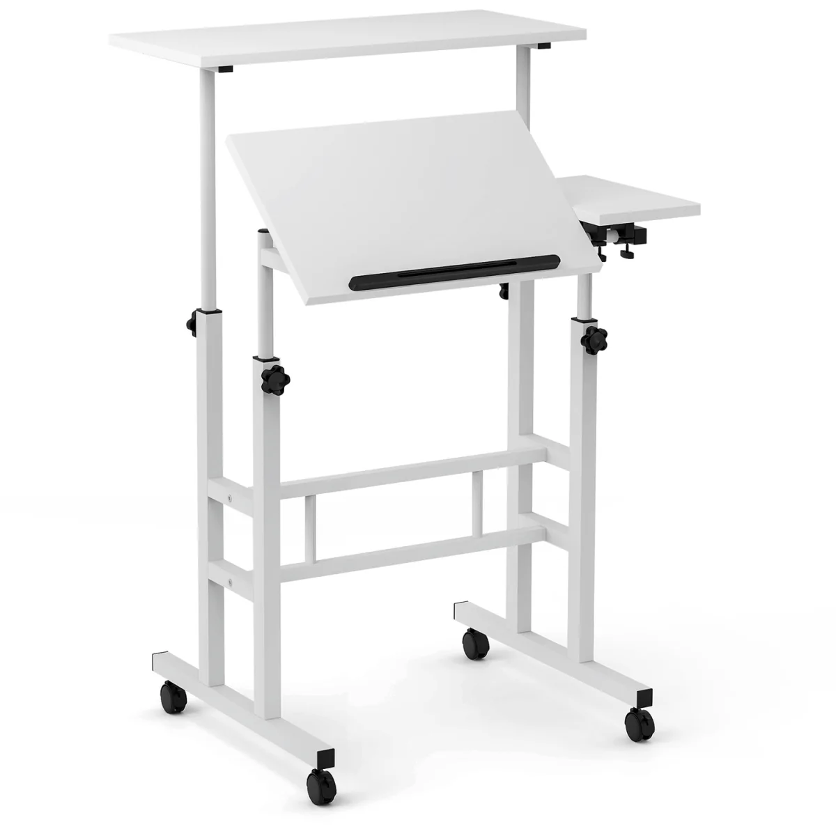 Flip Top Mobile Standing Desk – image 10