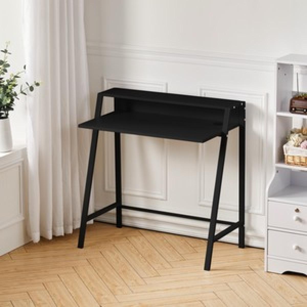 Simple Computer Desk  - Brown – image 13