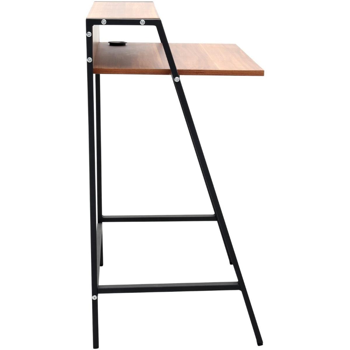 Simple Computer Desk  - Brown – image 5