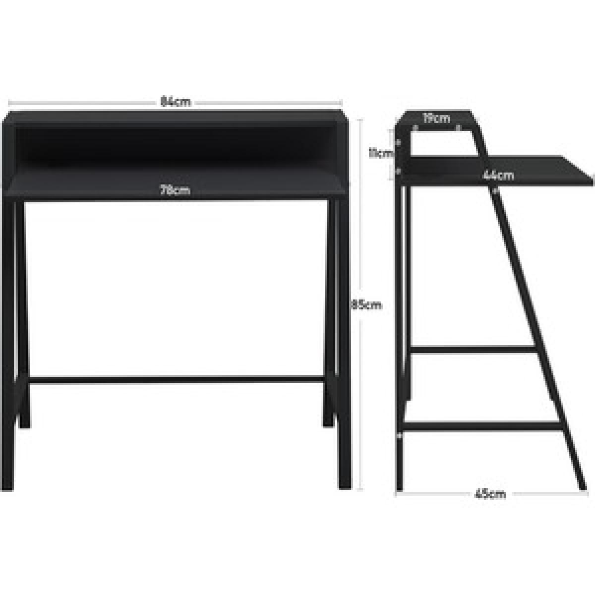 Simple Computer Desk  - Brown – image 9