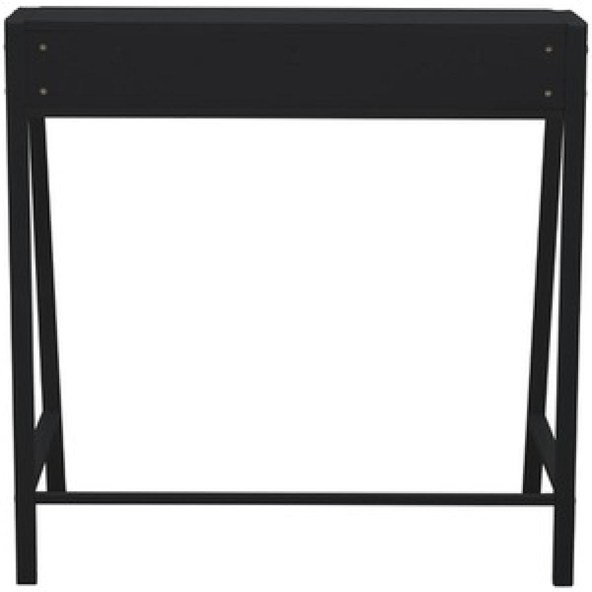 Simple Computer Desk  - Brown – image 10
